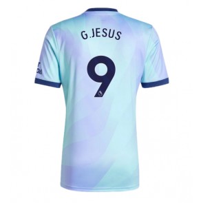 Arsenal Gabriel Jesus #9 Rezervni Dres 2024-25 Kratak Rukavima